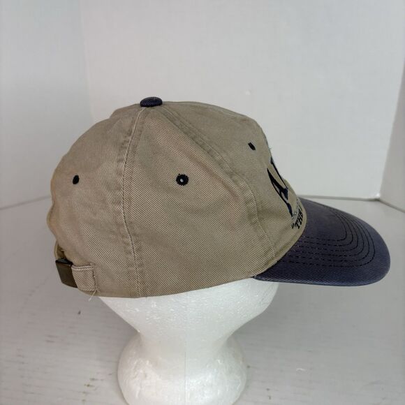 Retro Alaska Adjustable Hat, Beige, Embroidered State The Last Frontier, - Picture 4 of 7